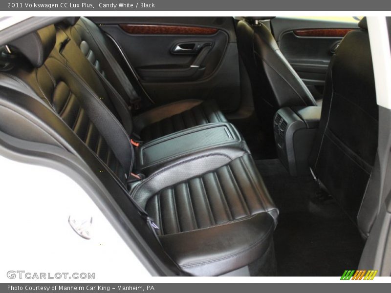 Candy White / Black 2011 Volkswagen CC Lux Plus