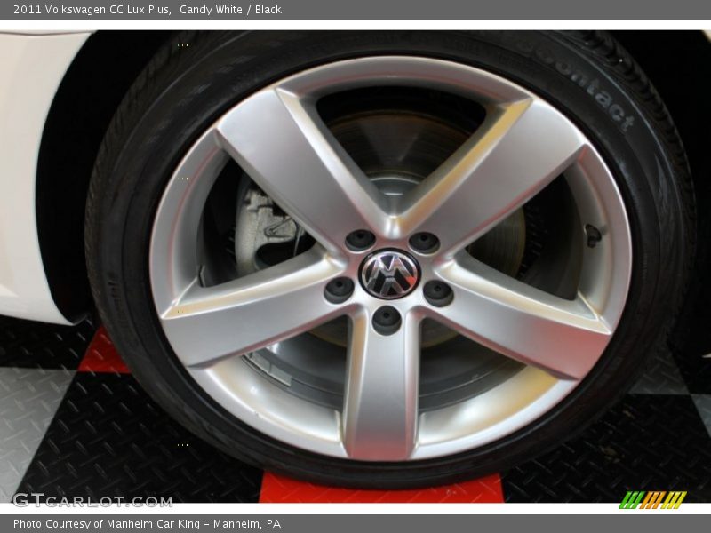 Candy White / Black 2011 Volkswagen CC Lux Plus