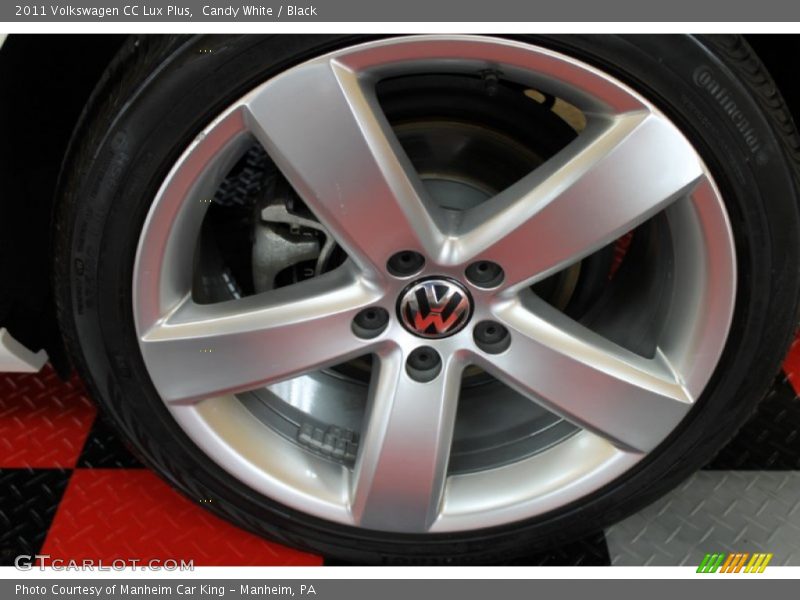 Candy White / Black 2011 Volkswagen CC Lux Plus