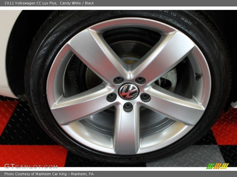 Candy White / Black 2011 Volkswagen CC Lux Plus