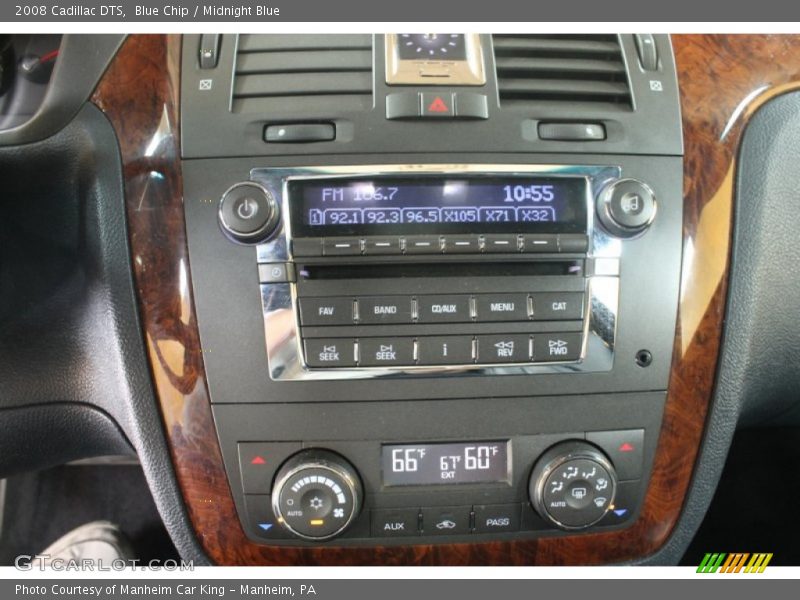 Blue Chip / Midnight Blue 2008 Cadillac DTS