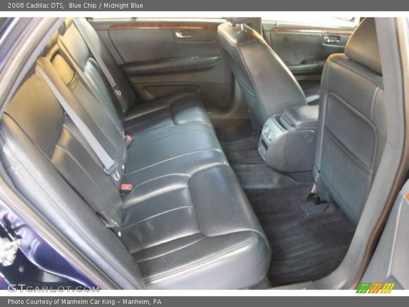 Blue Chip / Midnight Blue 2008 Cadillac DTS