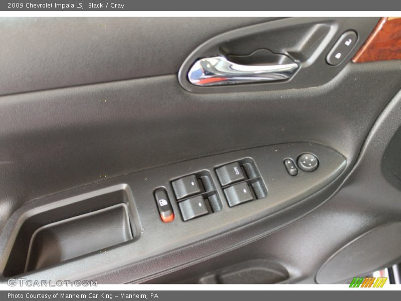 Black / Gray 2009 Chevrolet Impala LS