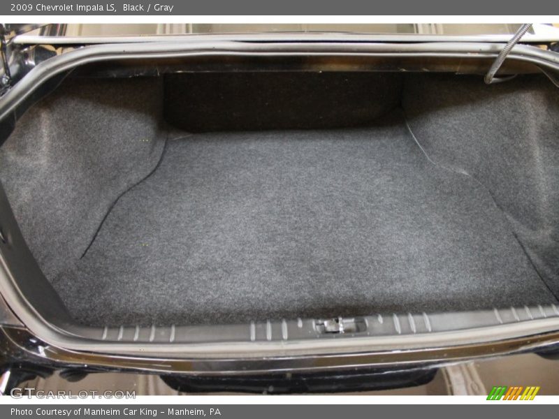 Black / Gray 2009 Chevrolet Impala LS