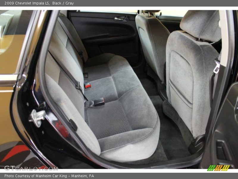 Black / Gray 2009 Chevrolet Impala LS
