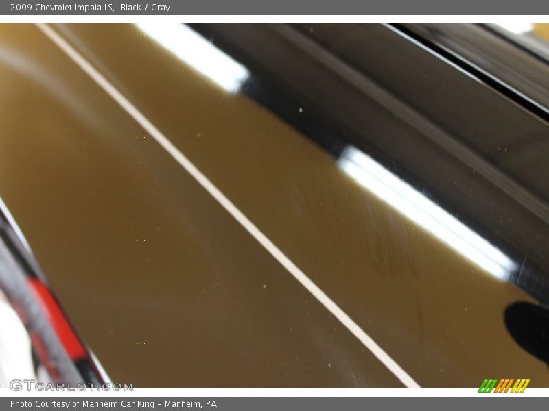 Black / Gray 2009 Chevrolet Impala LS