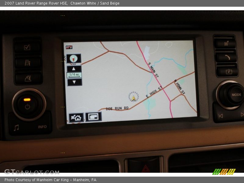 Chawton White / Sand Beige 2007 Land Rover Range Rover HSE