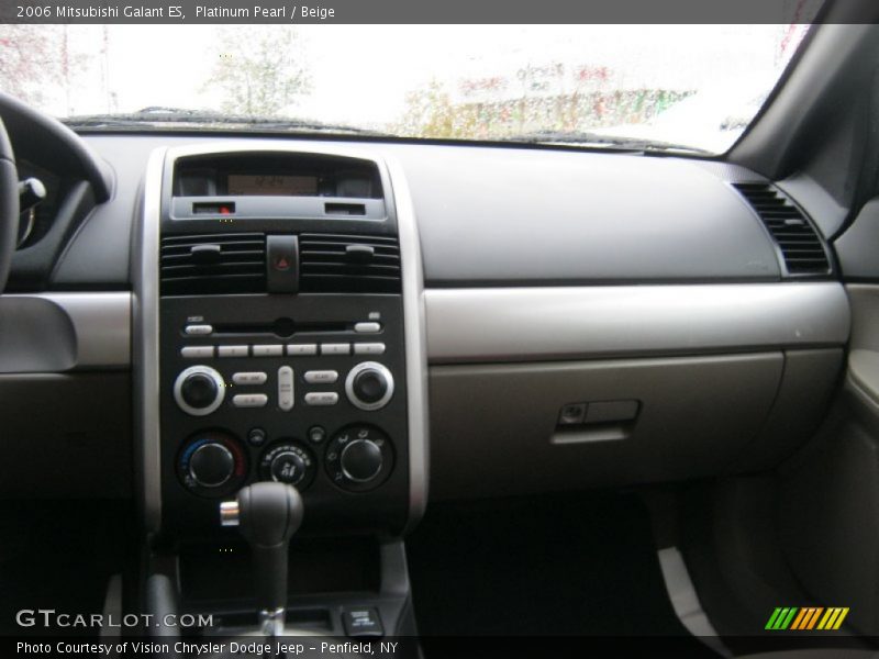 Platinum Pearl / Beige 2006 Mitsubishi Galant ES
