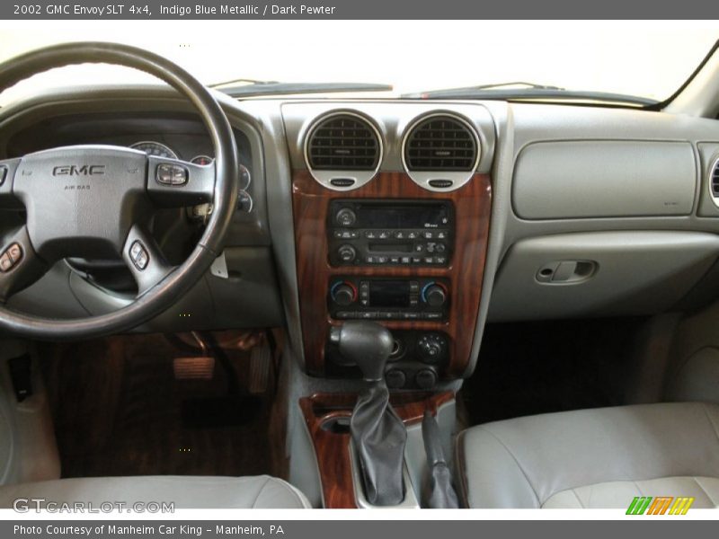 Indigo Blue Metallic / Dark Pewter 2002 GMC Envoy SLT 4x4