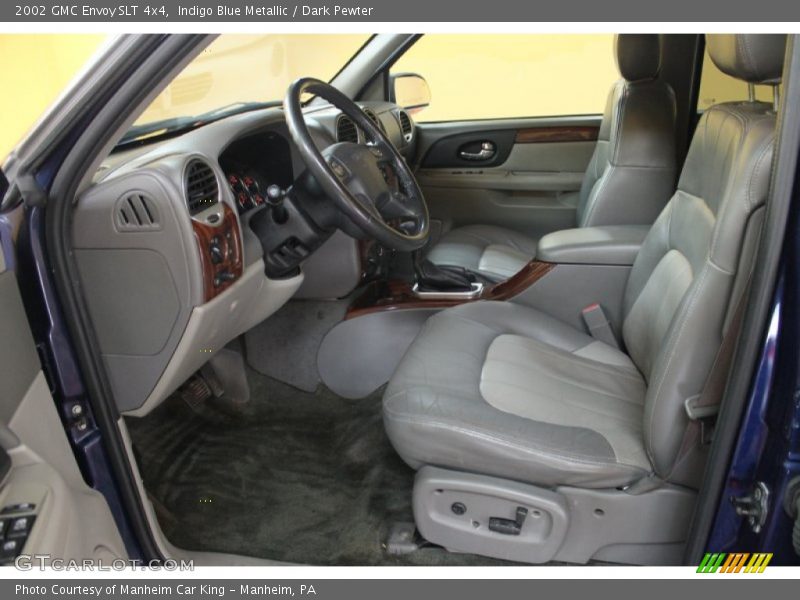 Indigo Blue Metallic / Dark Pewter 2002 GMC Envoy SLT 4x4