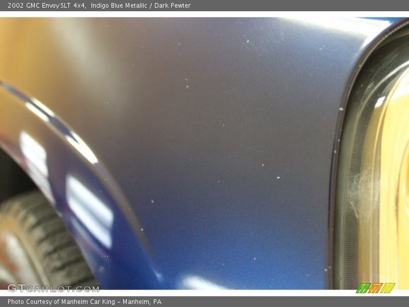Indigo Blue Metallic / Dark Pewter 2002 GMC Envoy SLT 4x4
