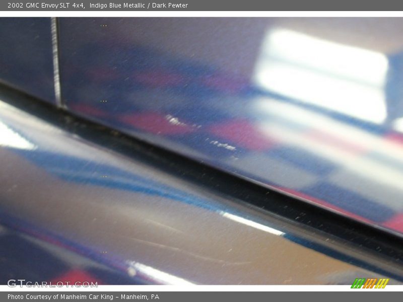 Indigo Blue Metallic / Dark Pewter 2002 GMC Envoy SLT 4x4
