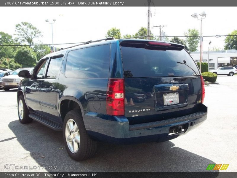 Dark Blue Metallic / Ebony 2007 Chevrolet Suburban 1500 LTZ 4x4