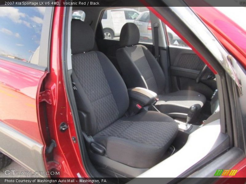 Volcanic Red / Black 2007 Kia Sportage LX V6 4WD