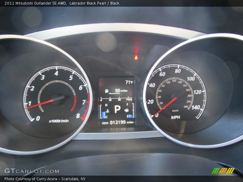  2011 Outlander SE AWD SE AWD Gauges