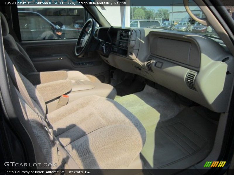Indigo Blue Metallic / Neutral 1999 Chevrolet Suburban K1500 LT 4x4