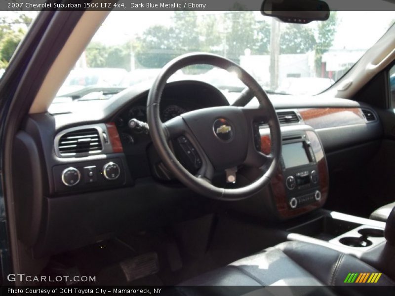 Dark Blue Metallic / Ebony 2007 Chevrolet Suburban 1500 LTZ 4x4