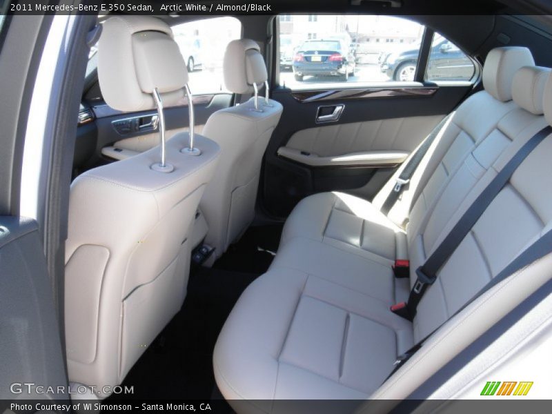 Arctic White / Almond/Black 2011 Mercedes-Benz E 350 Sedan