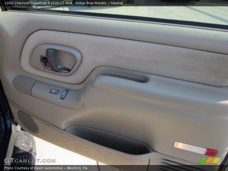 Indigo Blue Metallic / Neutral 1999 Chevrolet Suburban K1500 LT 4x4