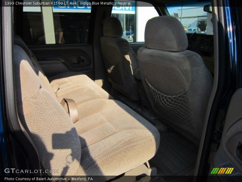 Indigo Blue Metallic / Neutral 1999 Chevrolet Suburban K1500 LT 4x4