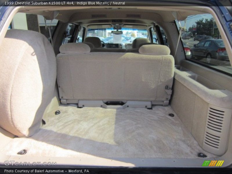 Indigo Blue Metallic / Neutral 1999 Chevrolet Suburban K1500 LT 4x4