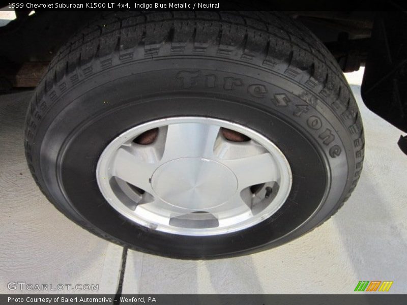 Indigo Blue Metallic / Neutral 1999 Chevrolet Suburban K1500 LT 4x4