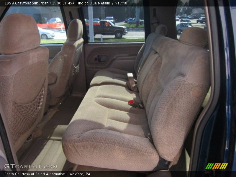 Indigo Blue Metallic / Neutral 1999 Chevrolet Suburban K1500 LT 4x4