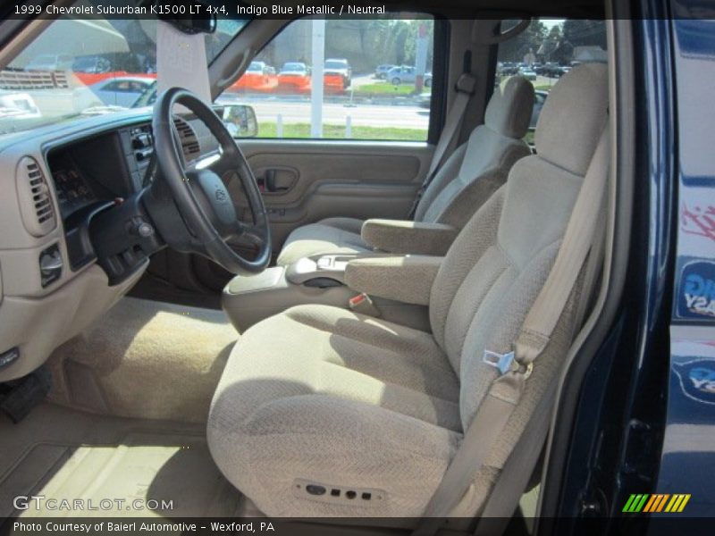 Indigo Blue Metallic / Neutral 1999 Chevrolet Suburban K1500 LT 4x4