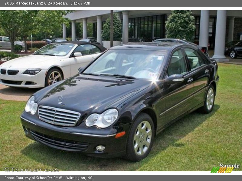 Black / Ash 2005 Mercedes-Benz C 240 Sedan