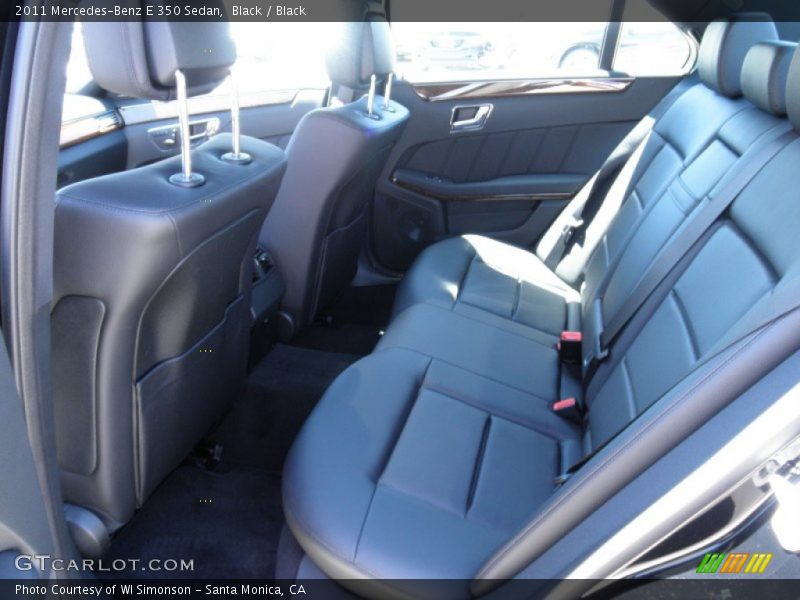 Black / Black 2011 Mercedes-Benz E 350 Sedan