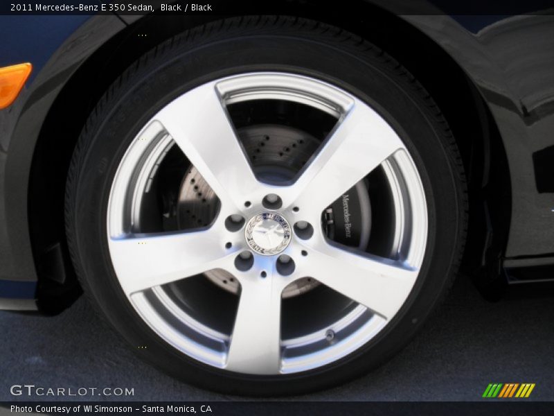 Black / Black 2011 Mercedes-Benz E 350 Sedan