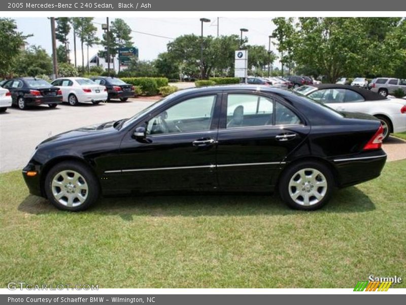 Black / Ash 2005 Mercedes-Benz C 240 Sedan