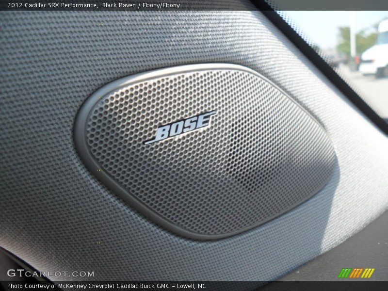 Audio System of 2012 SRX Performance