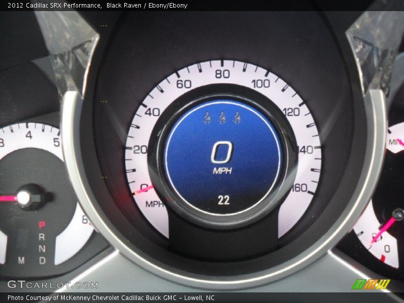 Black Raven / Ebony/Ebony 2012 Cadillac SRX Performance