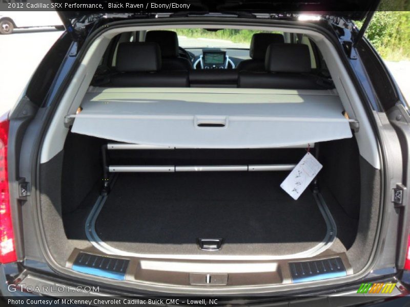  2012 SRX Performance Trunk