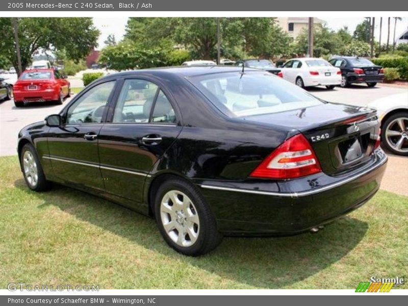 Black / Ash 2005 Mercedes-Benz C 240 Sedan