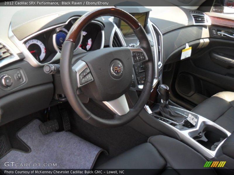 Ebony/Ebony Interior - 2012 SRX Performance 