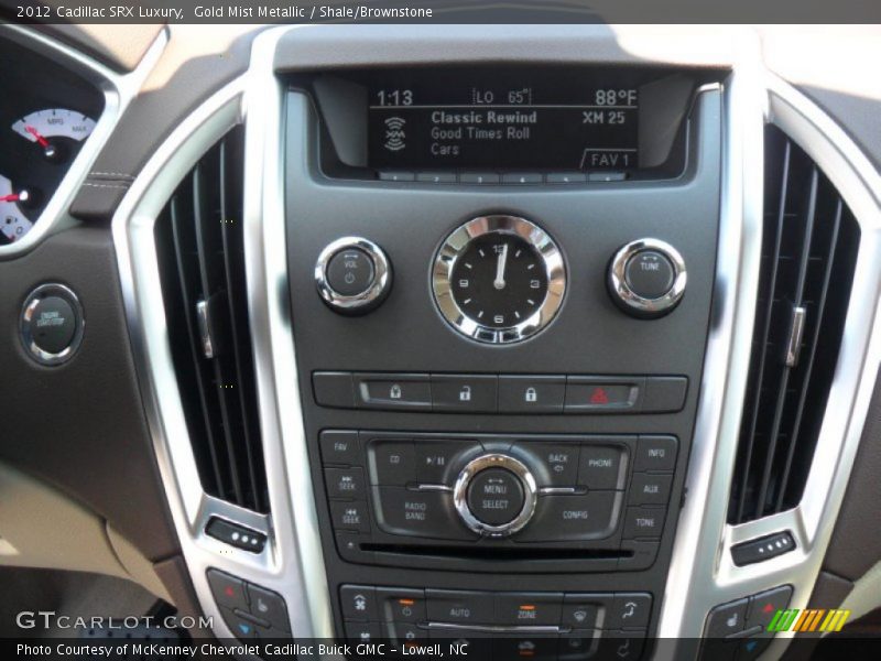 Controls of 2012 SRX Luxury