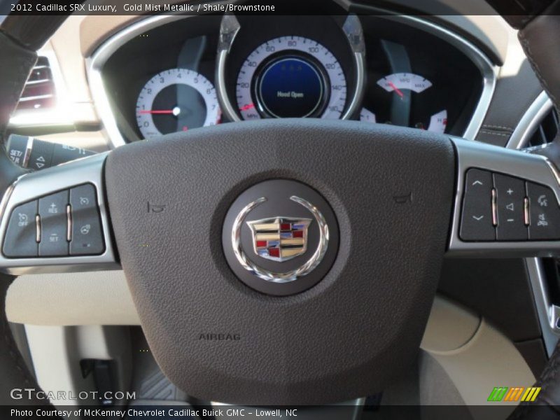 Controls of 2012 SRX Luxury