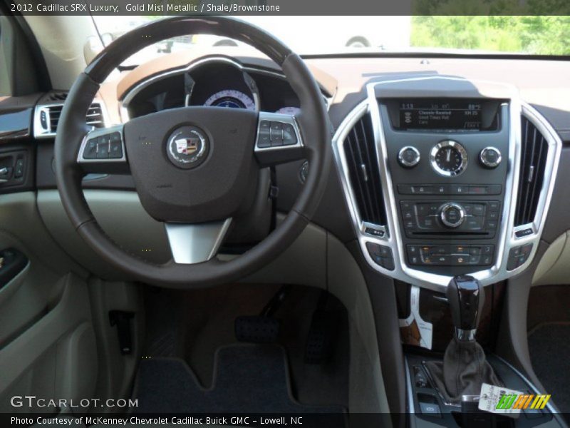 Dashboard of 2012 SRX Luxury