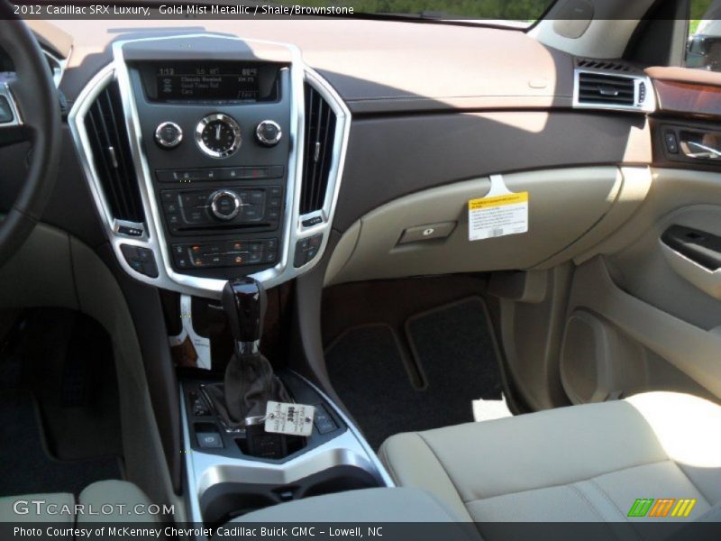 Gold Mist Metallic / Shale/Brownstone 2012 Cadillac SRX Luxury