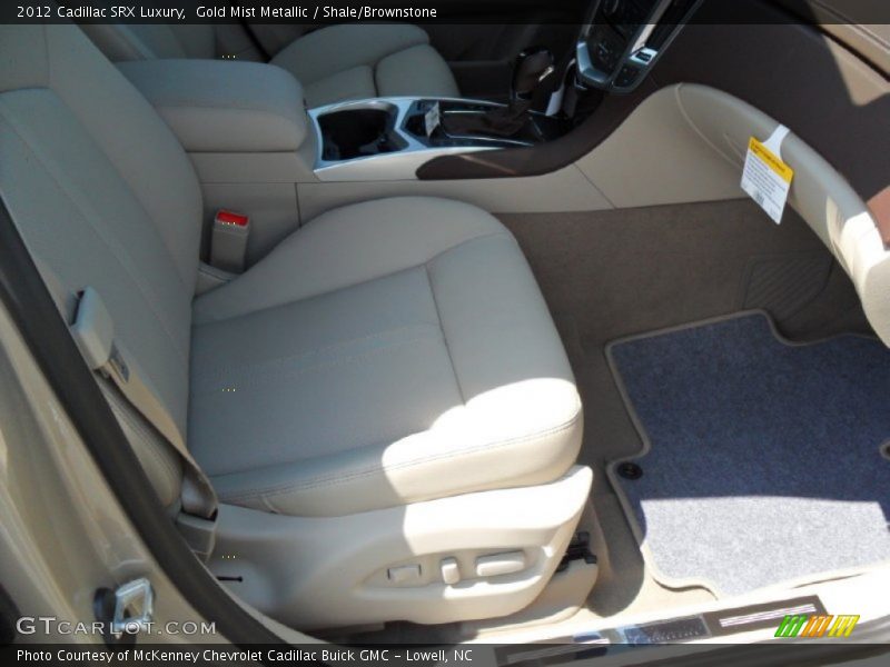 Gold Mist Metallic / Shale/Brownstone 2012 Cadillac SRX Luxury