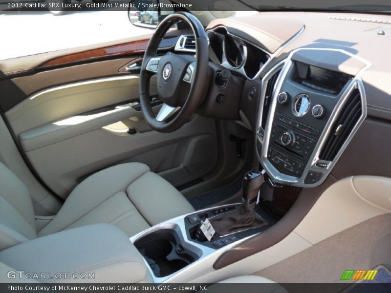  2012 SRX Luxury Shale/Brownstone Interior