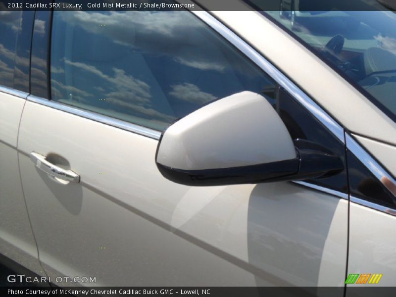 Gold Mist Metallic / Shale/Brownstone 2012 Cadillac SRX Luxury