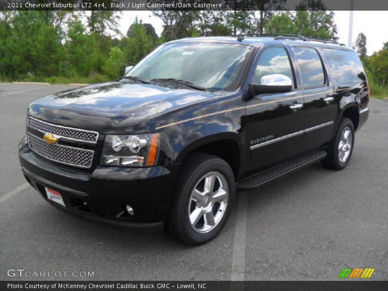 Black / Light Cashmere/Dark Cashmere 2011 Chevrolet Suburban LTZ 4x4