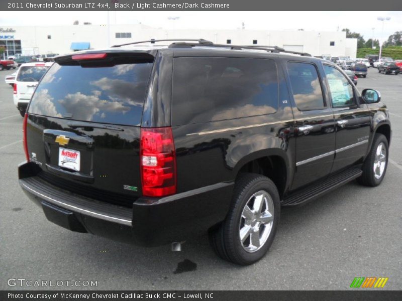 Black / Light Cashmere/Dark Cashmere 2011 Chevrolet Suburban LTZ 4x4