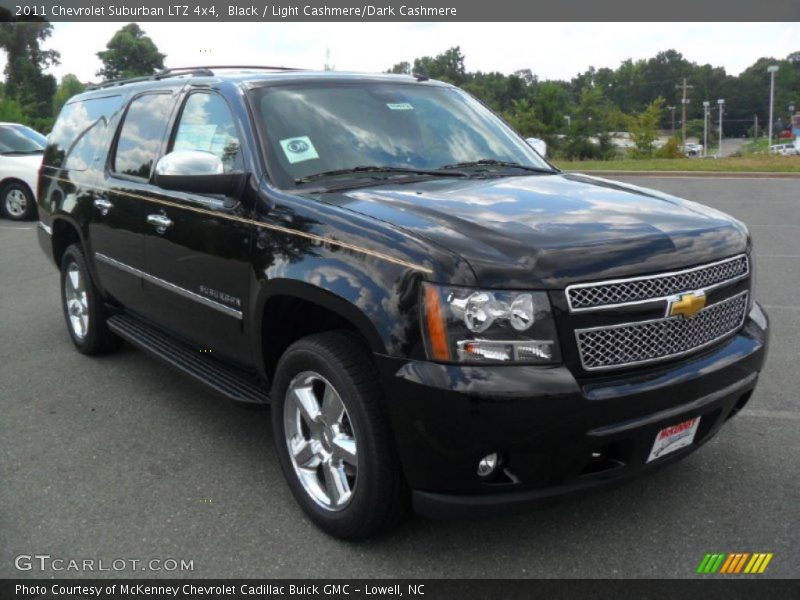 Black / Light Cashmere/Dark Cashmere 2011 Chevrolet Suburban LTZ 4x4