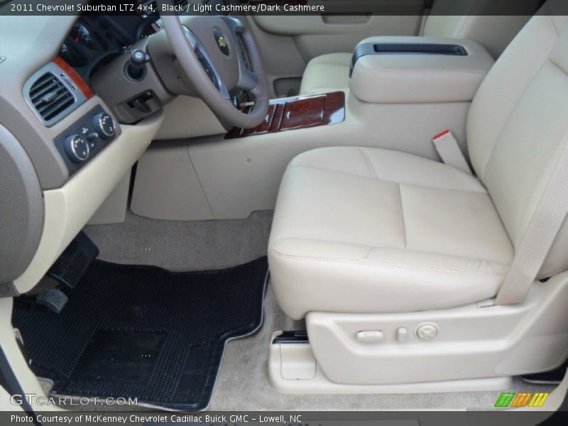 Black / Light Cashmere/Dark Cashmere 2011 Chevrolet Suburban LTZ 4x4