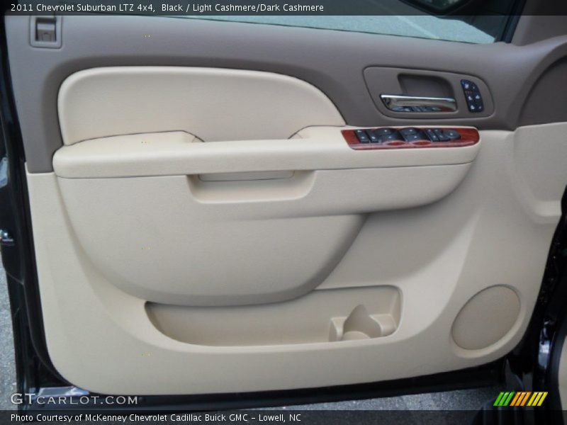 Black / Light Cashmere/Dark Cashmere 2011 Chevrolet Suburban LTZ 4x4