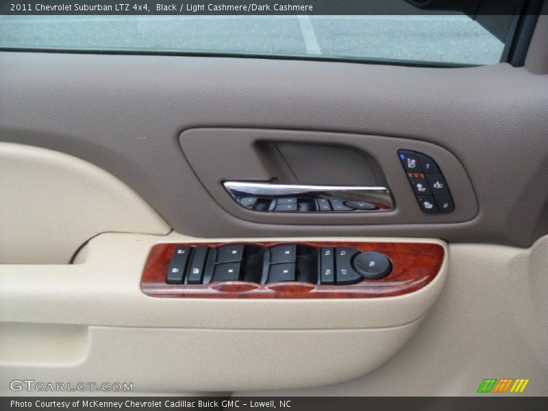 Black / Light Cashmere/Dark Cashmere 2011 Chevrolet Suburban LTZ 4x4